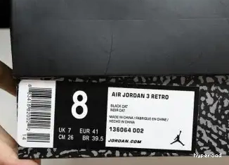 Hyperoad 3 Cat Jordan Retro Black 0403